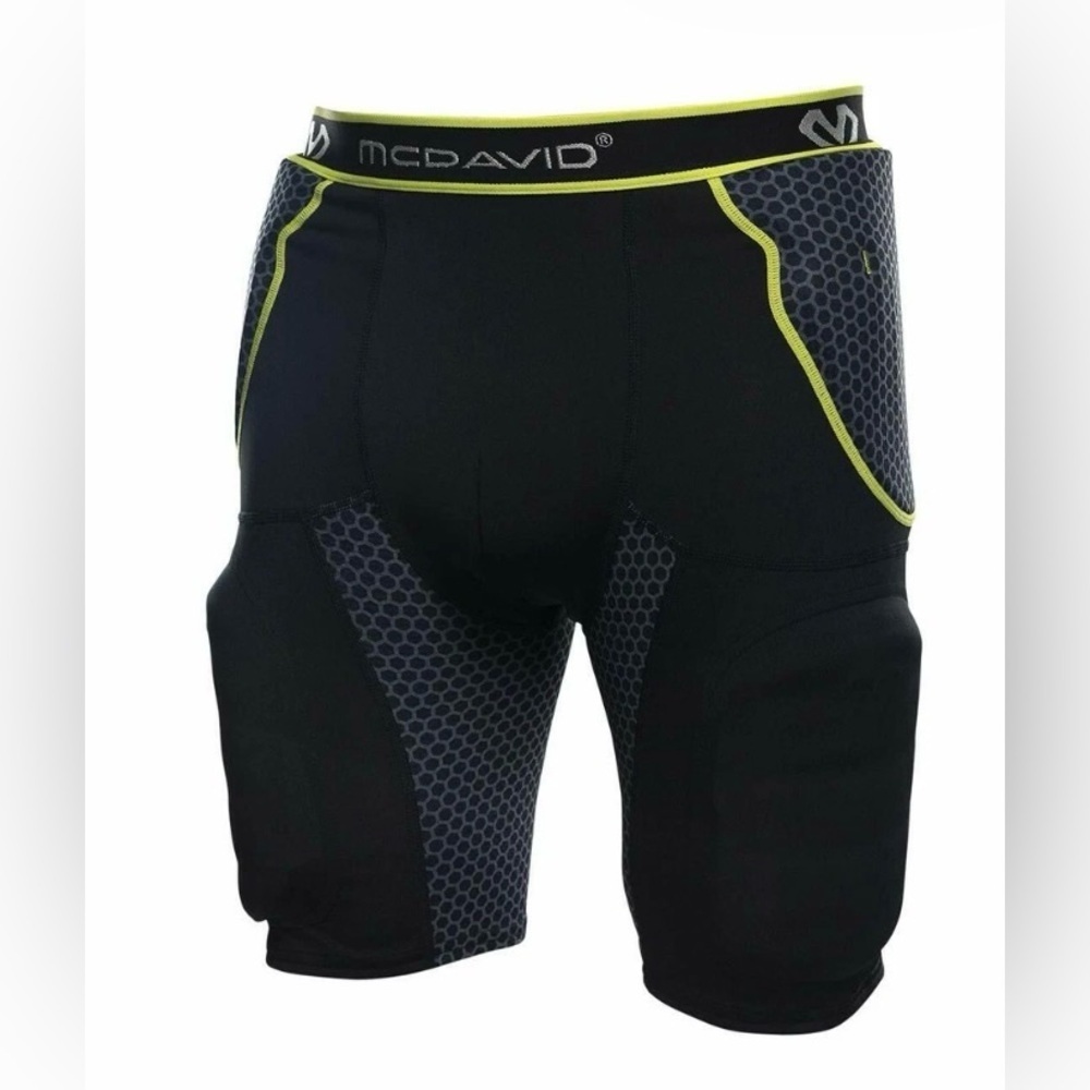 McDavid RIVAL INTEGRATED GIRDLE WITH HARD-SHELL THIGH GUARDS Youth Large
